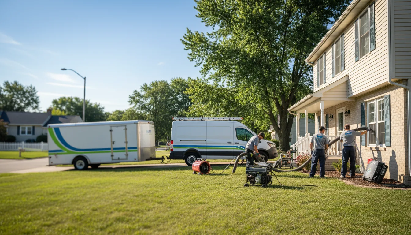 Flooded Basement Restoration And Cleanup With Repair in Tekamah, NE near me